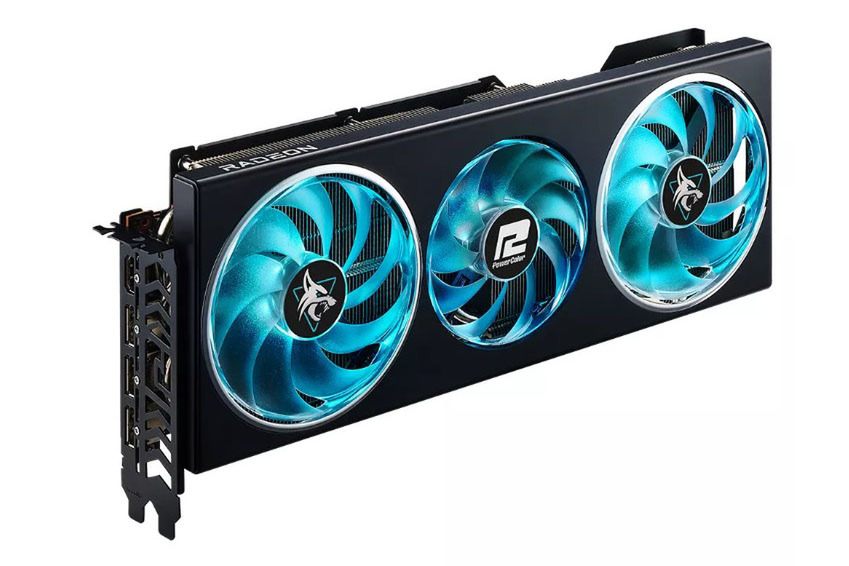 ASCII.jp：青白く発光する3連ファン装備のRadeon RX 7900 GREが