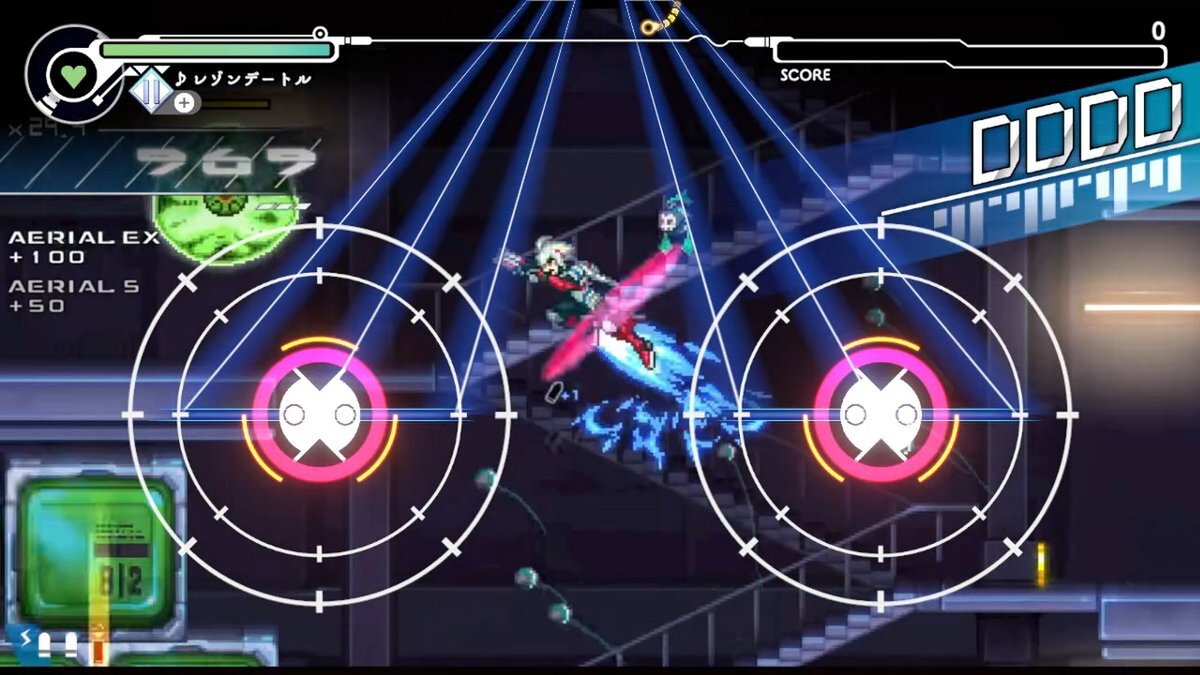 『GUNVOLT RECORDS 電子軌録律』の第二期DLCの配信日など詳細を発表！