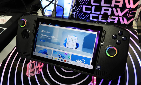 MSIのポータブルゲーミングPC「Claw A1M」の実機展示がソフマップで 