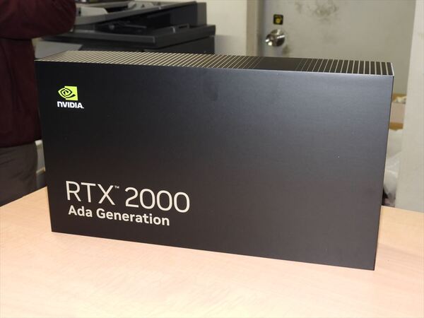 プロ向けビデオカード「NVIDIA RTX 2000 Ada」が発売、ロープロで補助電源不要