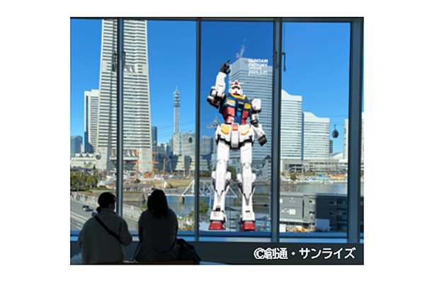 GUNDAM FACTORY YOKOHAMA終了にむけて“動くガンダム”映像などを横浜市内に展開