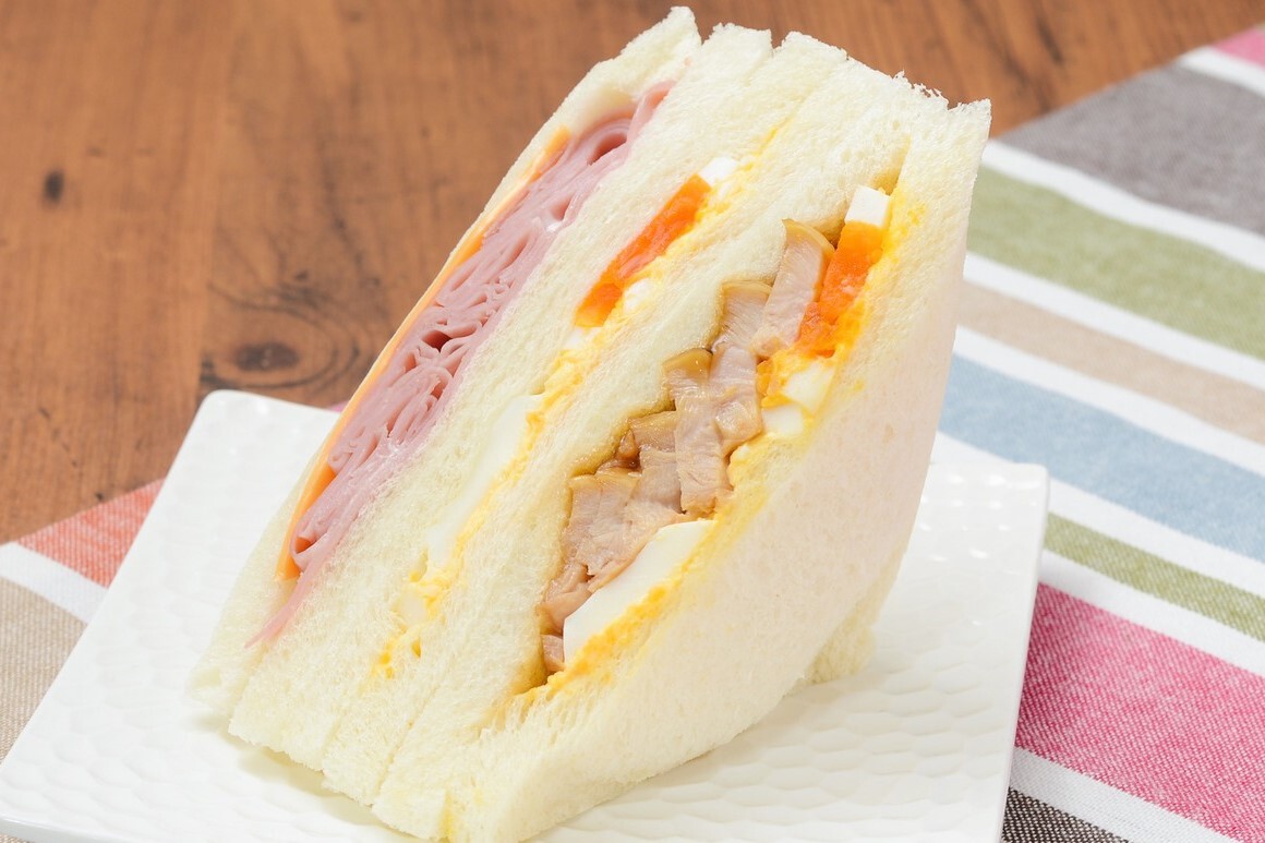 食品サンプル まいづる ミックスサンド ハムレタスサンド 食品サンプル まいづる ミックスサンド ハムレタスサンド