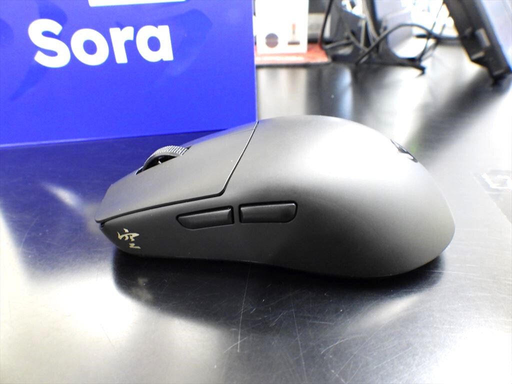 穴のないワイヤレスゲーミングマウスとして世界最軽量39gの「Sora V2」が発売