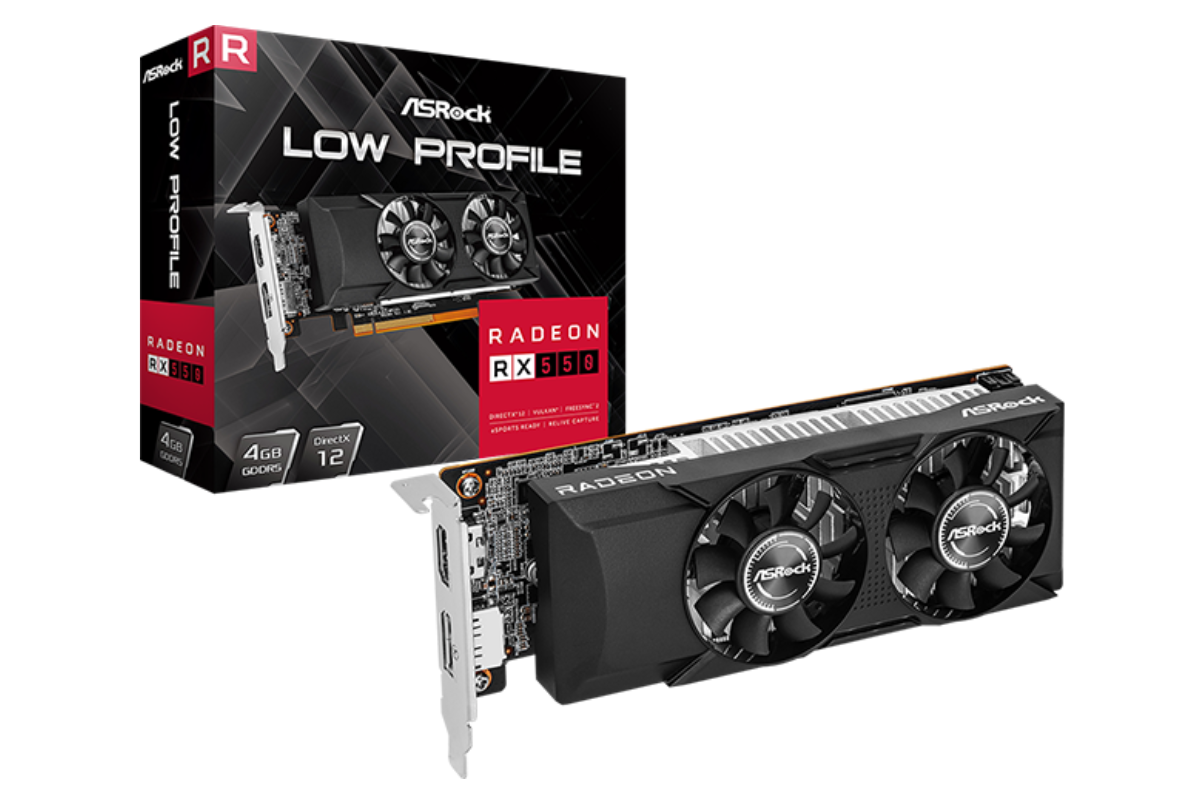 ASCII.jp：CFD販売、Radeon RX 550搭載のASRock製ビデオカード「RX550