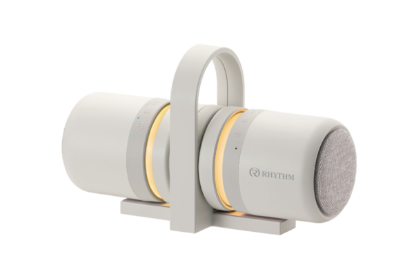 リズム、完全ワイヤレスの防水ポータブルスピーカー「MAGSPEAKER DUO