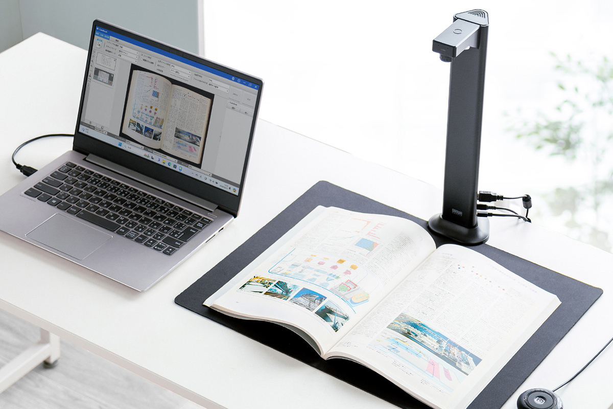 サンワダイレクト スキャナーA3 対応 USB書画カメラ 400-CAM073