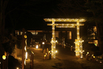 神が宿る山「駒ヶ岳」に感謝を込めた「竹あかり演出」 箱根湯の花プリンスホテルにて通年開催