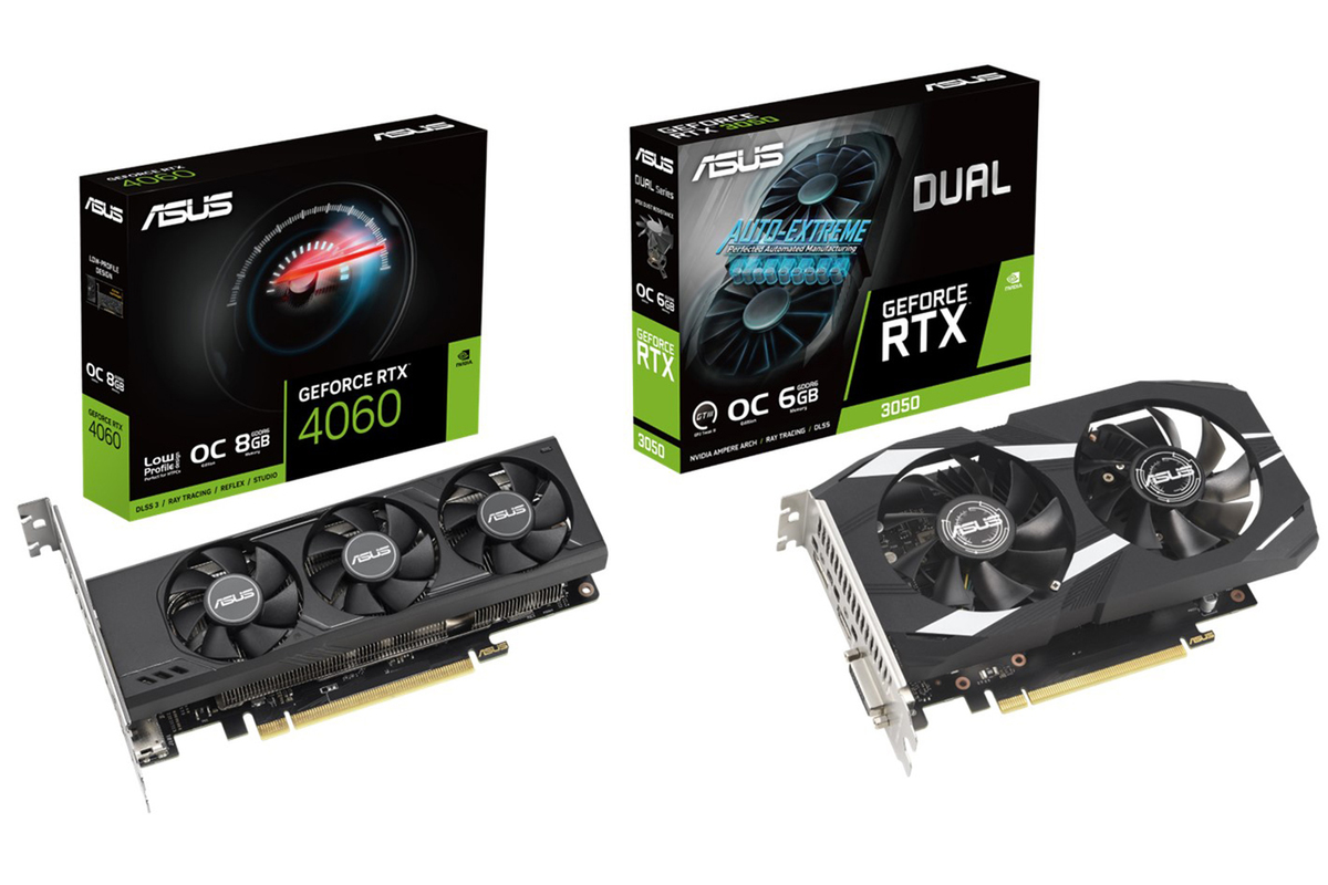 ASCII.jp：コンパクトで設置しやすいRTX 4060／3050搭載ビデオカード2製品