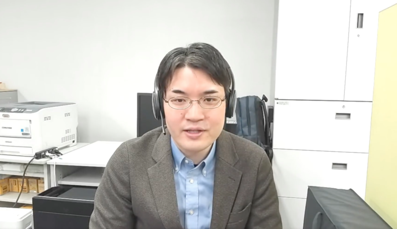 東京大学生産技術研究所特任助教の小島 駿さん。取材はオンラインで実施した。