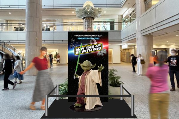 GWは横浜・みなとみらいエリアがスター・ウォーズの銀河に染まる