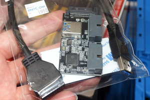 USB 3.0不足を解消するヘッダー2分配アダプター