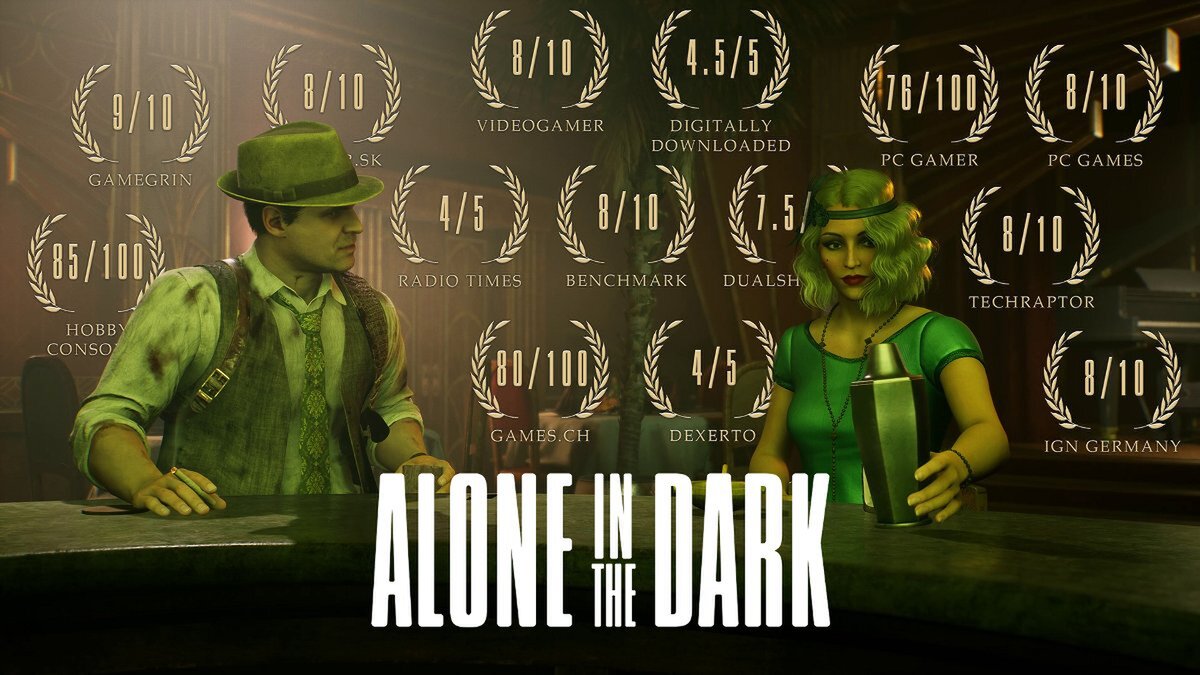 PS5／XSX|S／Steam『Alone in the Dark』メディアのコメントを紹介するアコレードトレーラーを公開