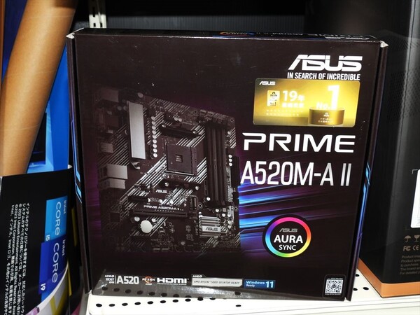 AMD A520を搭載した安価なSocket AM4対応マザーボードがASUSから登場