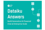 Dataiku、RAG対応のAIチャットボットを簡単構築できる「Dataiku Answers」提供開始