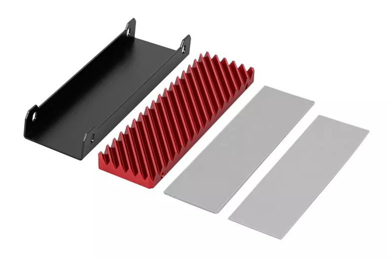 アルミ ヒートシンク 赤 AV デジモノ パソコン 周辺機器 熱放冷 アルミ ヒートシンク 赤 AV デジモノ パソコン 周辺機器 熱放冷 Amazon