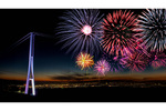 日本一の歩行者吊り橋からの夜景＋花火＋ドローンショー　三島スカイウォーク「ナイトスカイウォーク」5月25日・26日開催