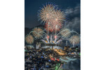 2000発の花火が鞆の夜空を彩る「福山鞆の浦弁天島花火大会」