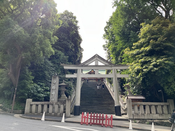 日枝神社の正面
