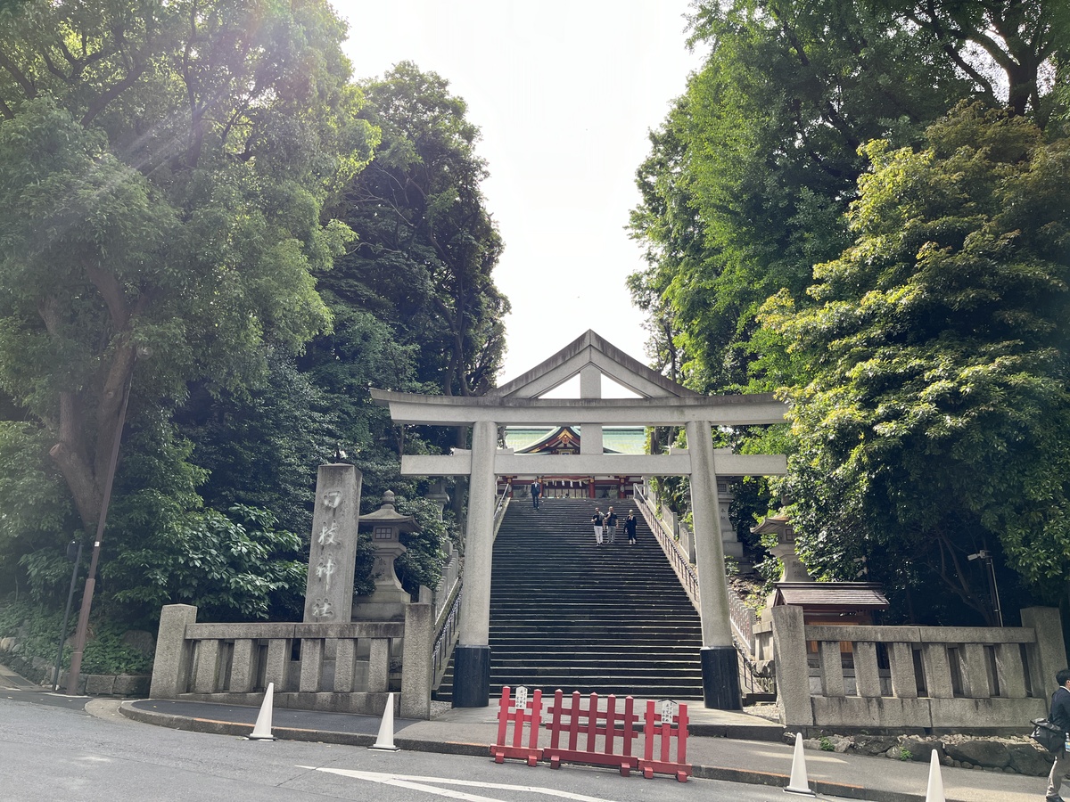日枝神社の正面