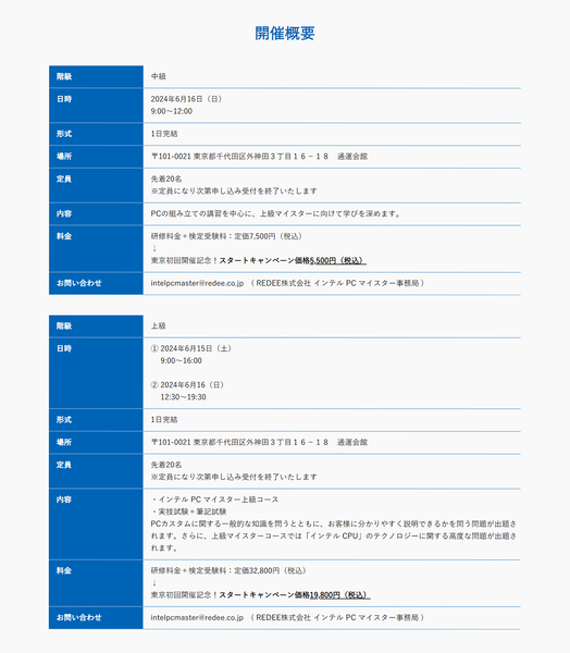 再起の時来たれり！ インテルPCマイスター上級試験・不合格者のための補講を受けた話【筆記編】