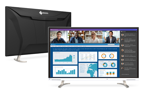 ビジネスの現場に適した大画面42.5型4Kディスプレー「FlexScan EV4340X