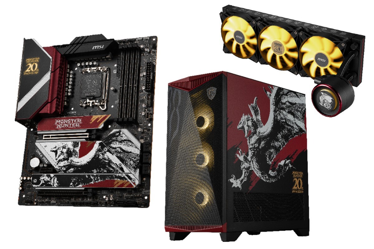 ASCII.jp：MSIとモンスターハンターがコラボ リオレウスデザイン