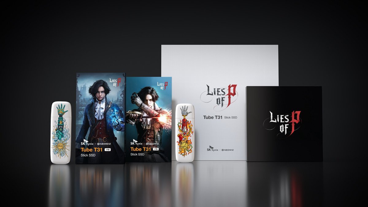 『Lies of P』とコラボしたUSBスティック型SSD「T31」が7月に発売決定！