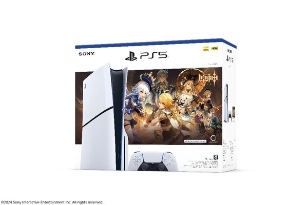 原神』のデジタルコンテンツ付きPS5が数量限定で7月17日に発売