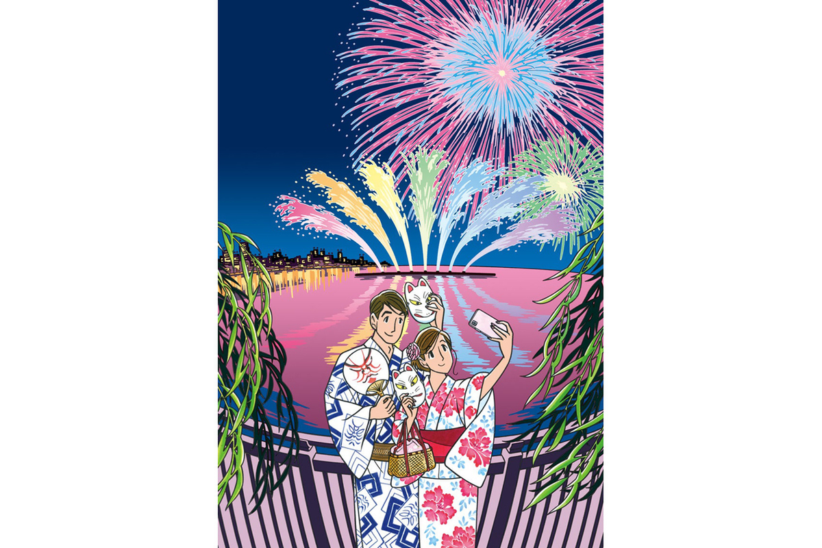 ASCII.jp：音楽とともに楽しむ夏の花火 「北九州シティポップ