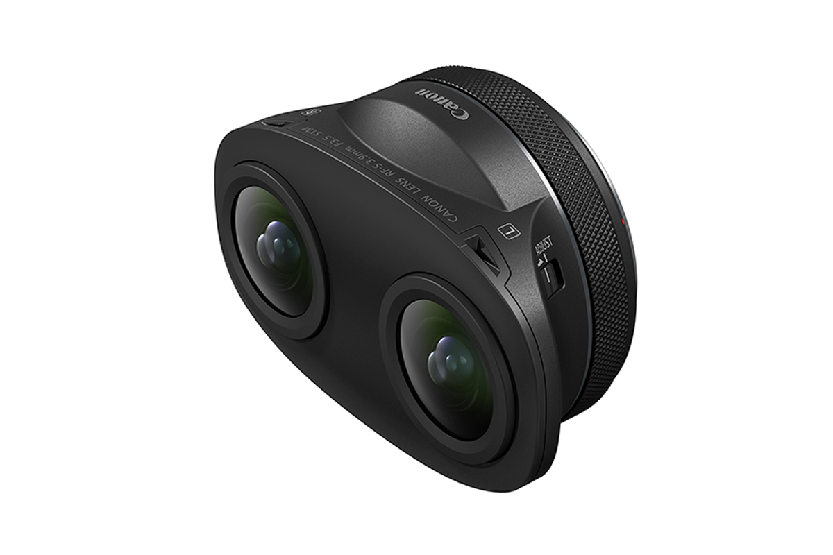 ASCII.jp：APS-C対応の3D VR映像撮影専用レンズ「RF-S3.9mm F3.5 STM