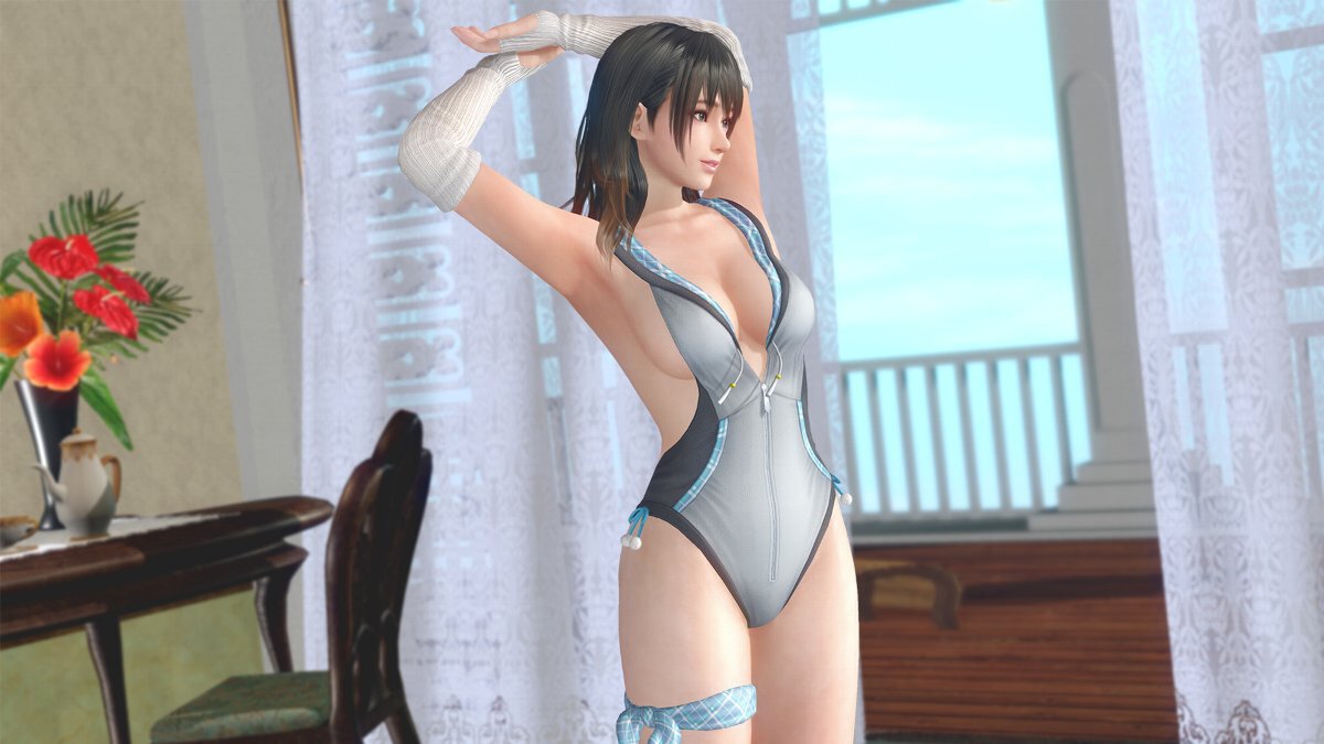 暑い日は朝から涼しく！『DOAXVV』に新水着「めざましパーカー」が登場