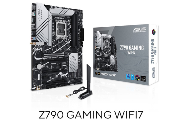 ASUS、Wi-Fi 7対応マザーボード「Z790 GAMING WIFI7」パソコン工房限定
