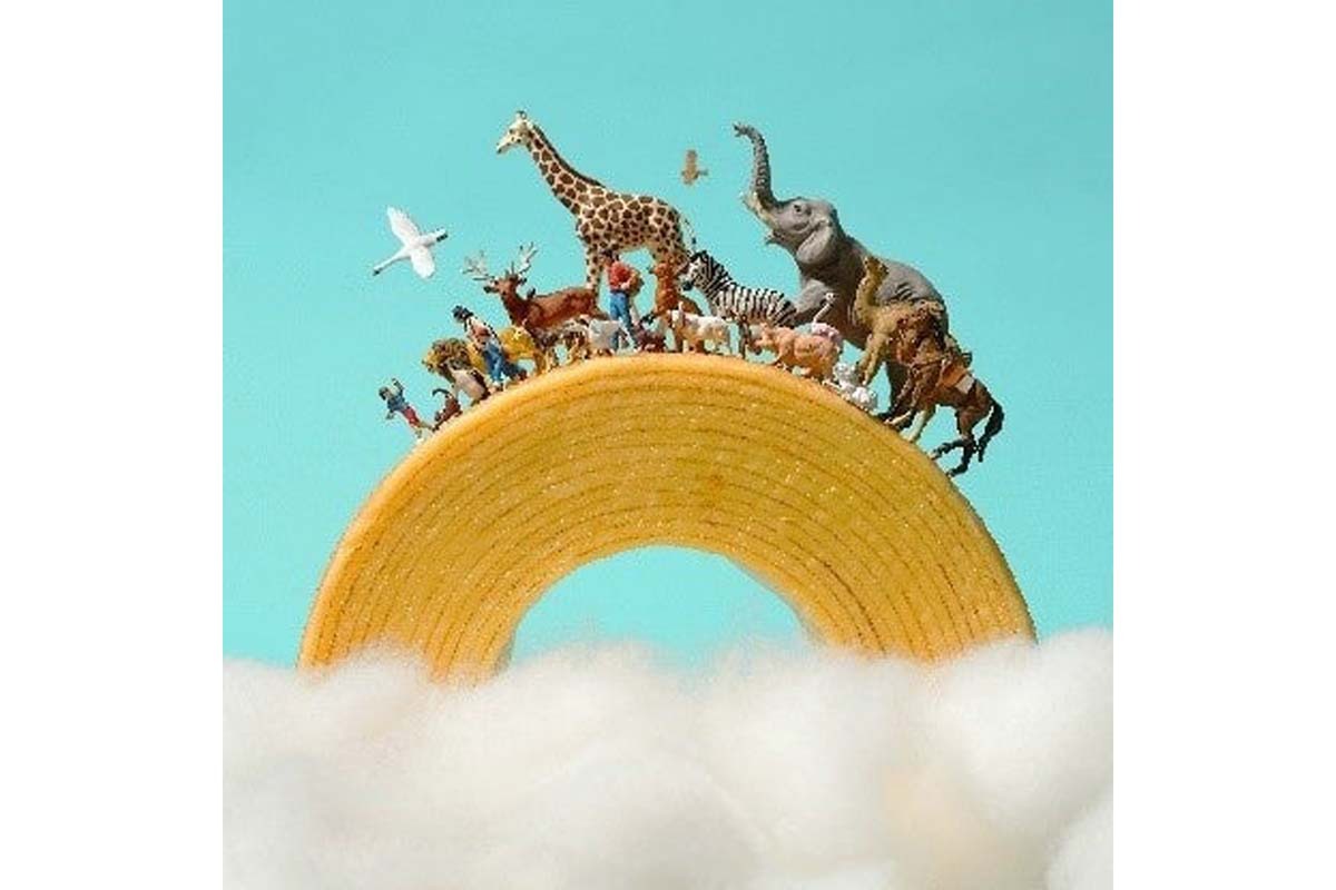 【新品未使用】田中達也 木製フレーム額装キャンバス「ブロッツリーハウス」 新品未使用】田中達也 木製フレーム額装キャンバス「ブロッツリー