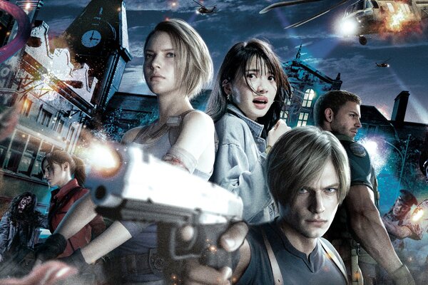9月6日よりUSJでライブ・ホラー・アトラクション『バイオハザード