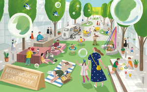 丸の内のど真ん中でピクニックができるイベントがあるなんて!「Marunouchi Street Park 2024 Summer」が今から楽しみ！