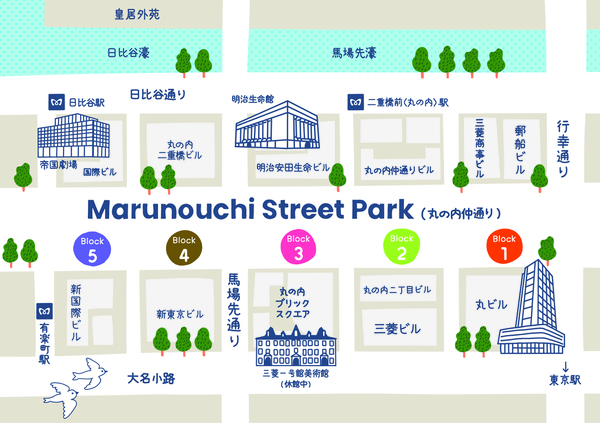 Marunouchi Street Park 2024 Summer
