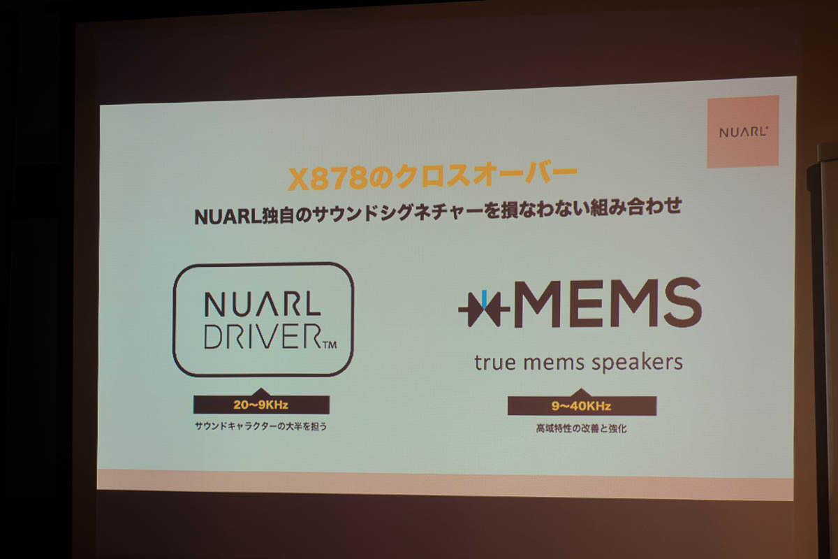 NUARLのInovator X878、MEMSスピーカー搭載のハイブリッドイヤホン