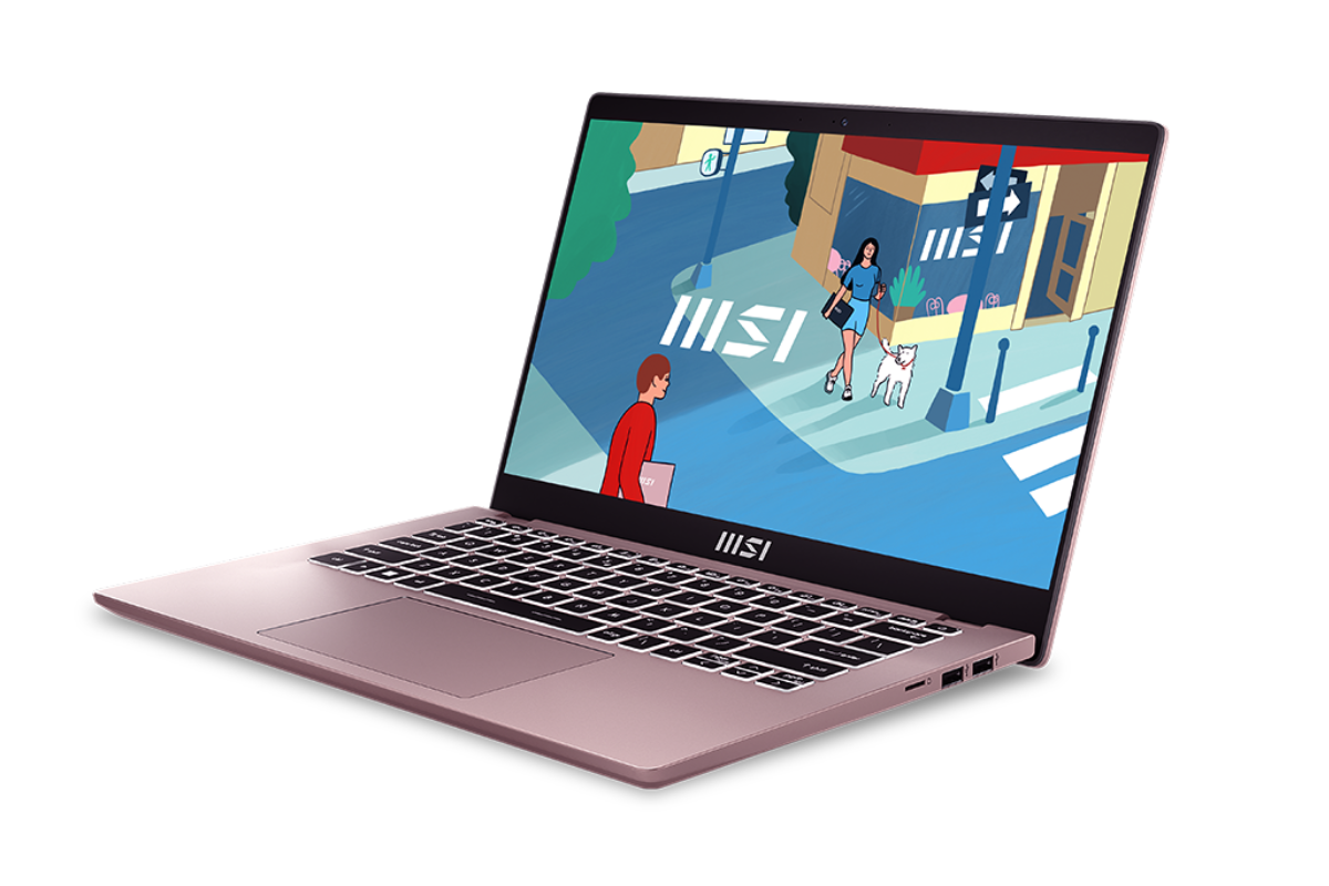 ASCII.jp：MSI、ビジネスノートPC「Modern 14」のベージュローズモデル追加