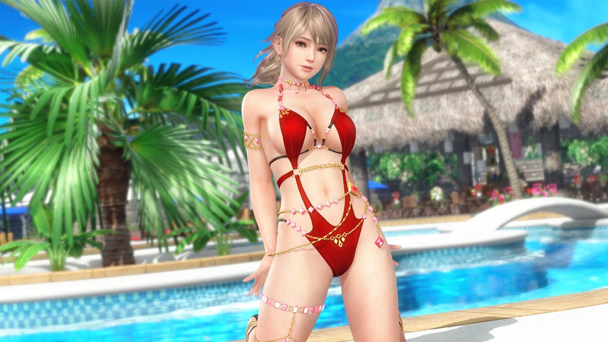 ゴージャス＆セクシー！『DOAXVV』に新水着「レディアントレッド」が登場