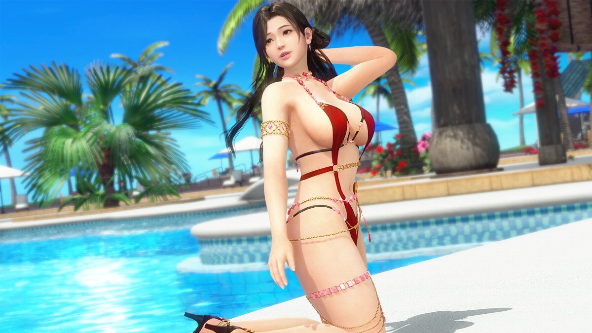 ゴージャス＆セクシー！『DOAXVV』に新水着「レディアントレッド」が登場