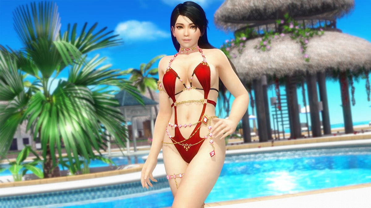 ゴージャス＆セクシー！『DOAXVV』に新水着「レディアントレッド」が登場