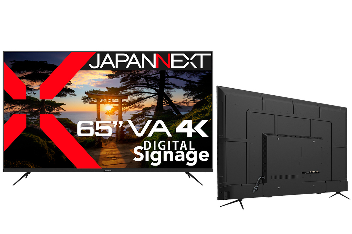 ASCII.jp：JAPANNEXT、VAパネル採用の65型4Kディスプレー