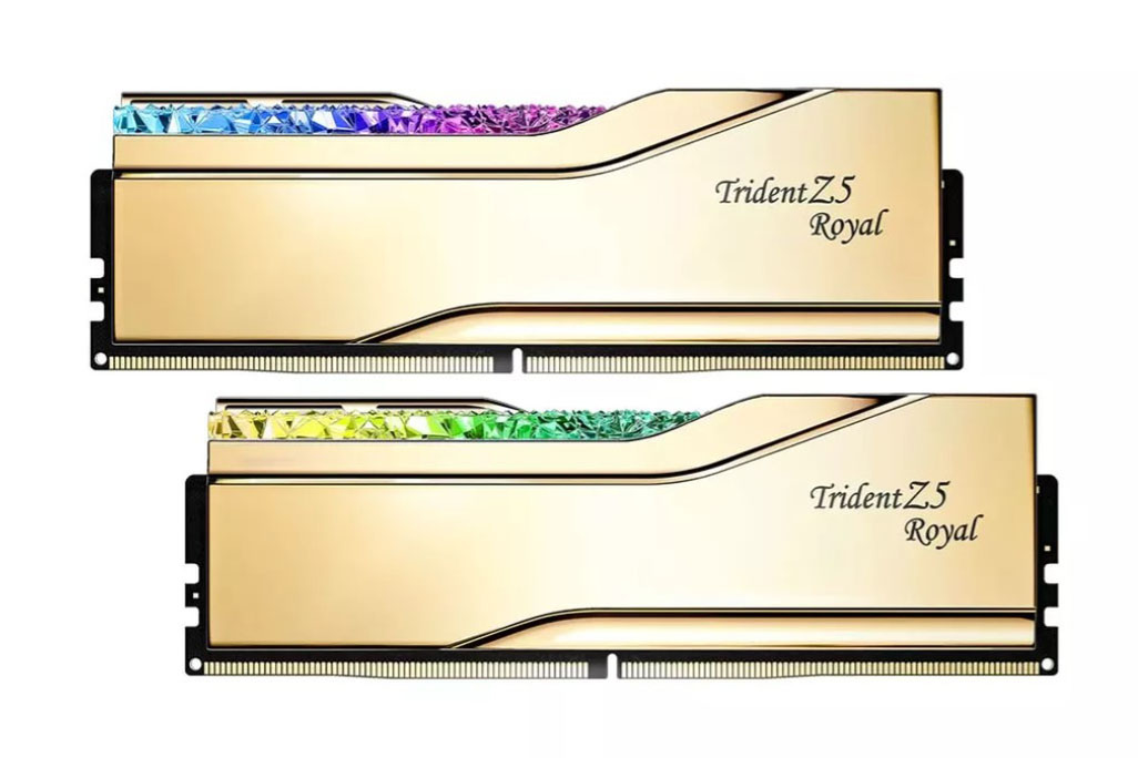 ASCII.jp：豪華に輝くDDR5メモリー「Trident Z5 Royal」シリーズがデビュー
