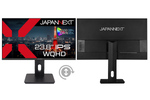 JAPANNEXT、23.8型IPSパネルを採用したWQHDディスプレー