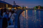 夏の夜に幻想的なヒカリのアートを楽しむ「半田運河Canal Night」