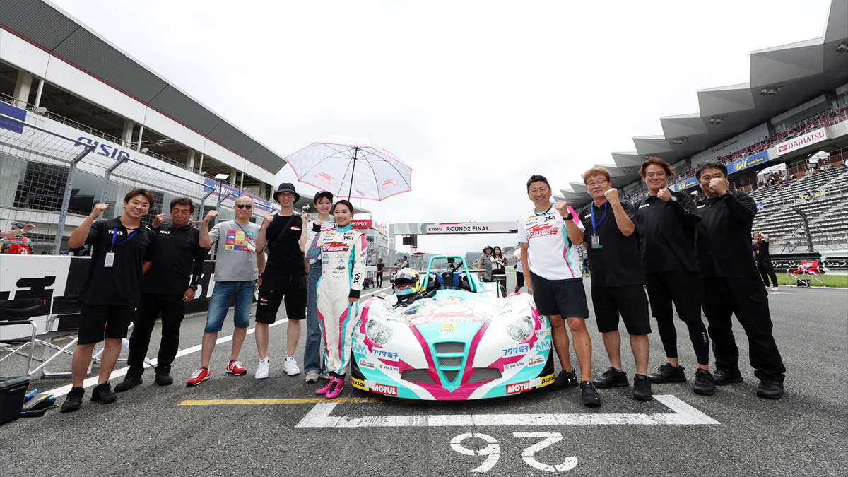 ASCII.jp：グッスマの岡本悠希、KYOJO Cupで初オーバーテイクに初