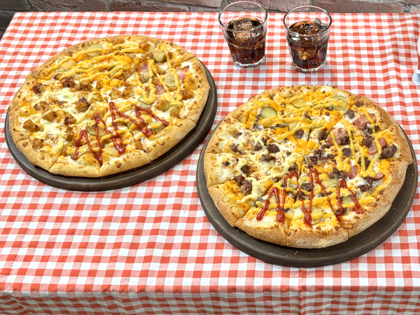 ドミノ・ピザのチーズバーガーピザシリーズ