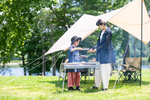 ひんやり涼しい長野市高原のキャンプ場で夏の思い出づくり