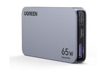 UGREEN、スリムながら3ポート/65W対応のUSB充電器 海外用変換プラグ付属