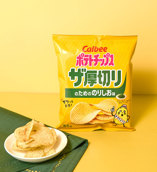 ポテトチップス ザ厚切りのためののりしお味